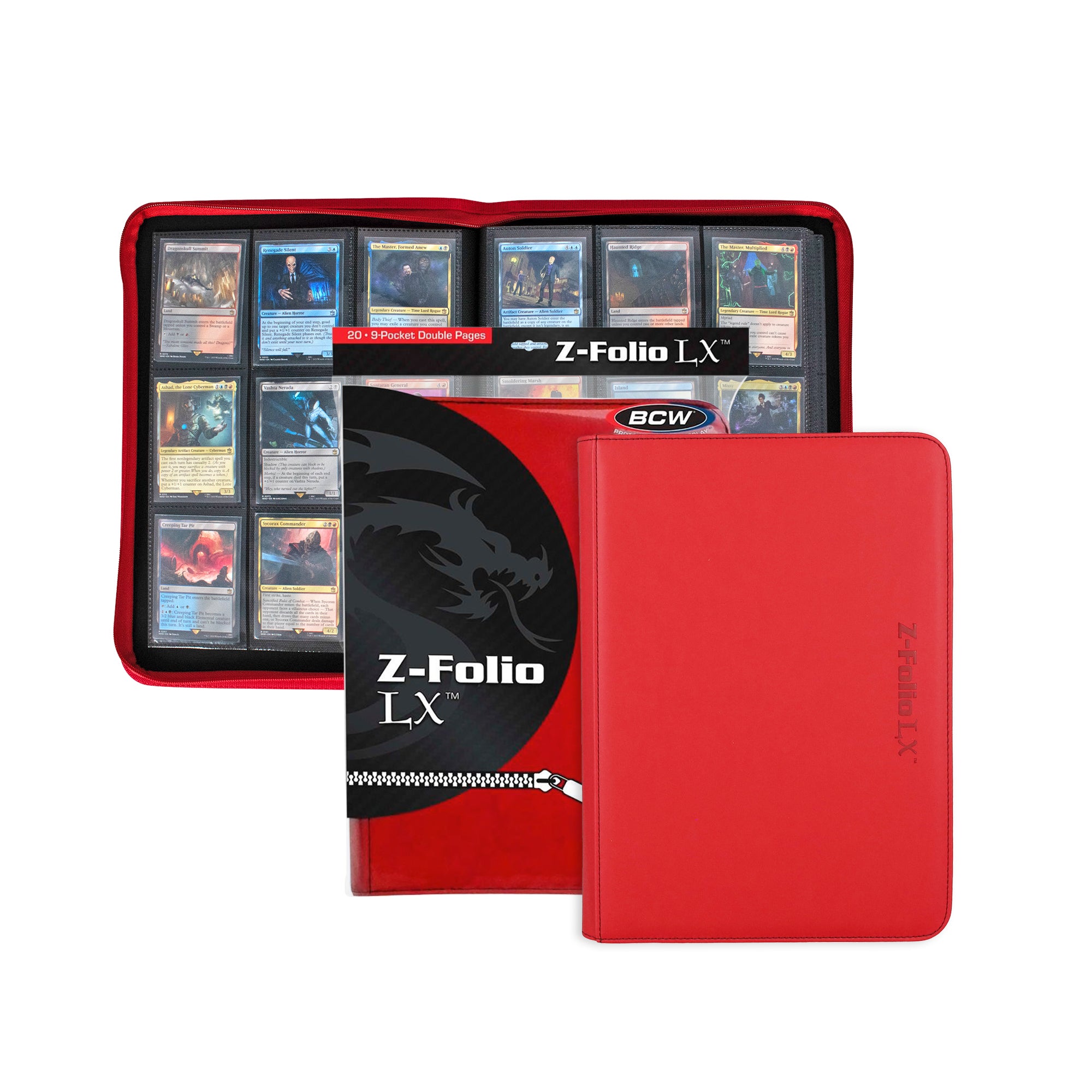Z-Folio 9-Pocket Album - Red
