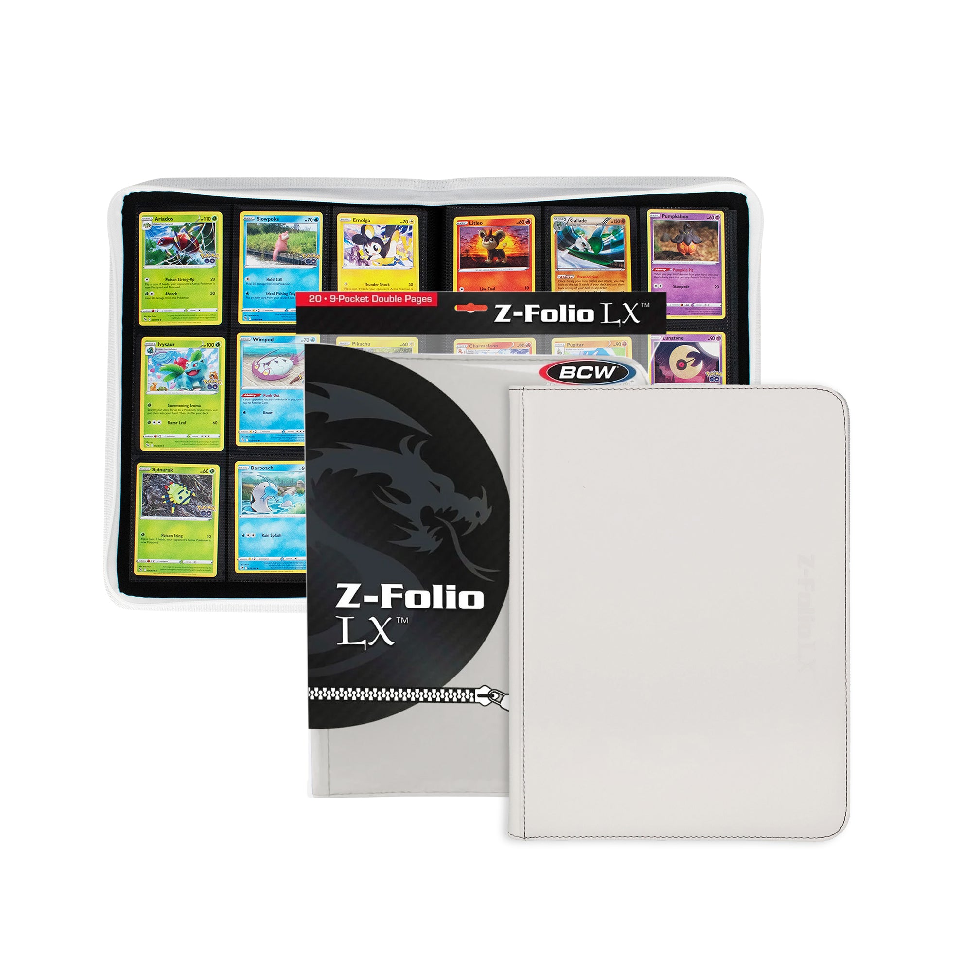 Z-Folio 9-Pocket Album - White