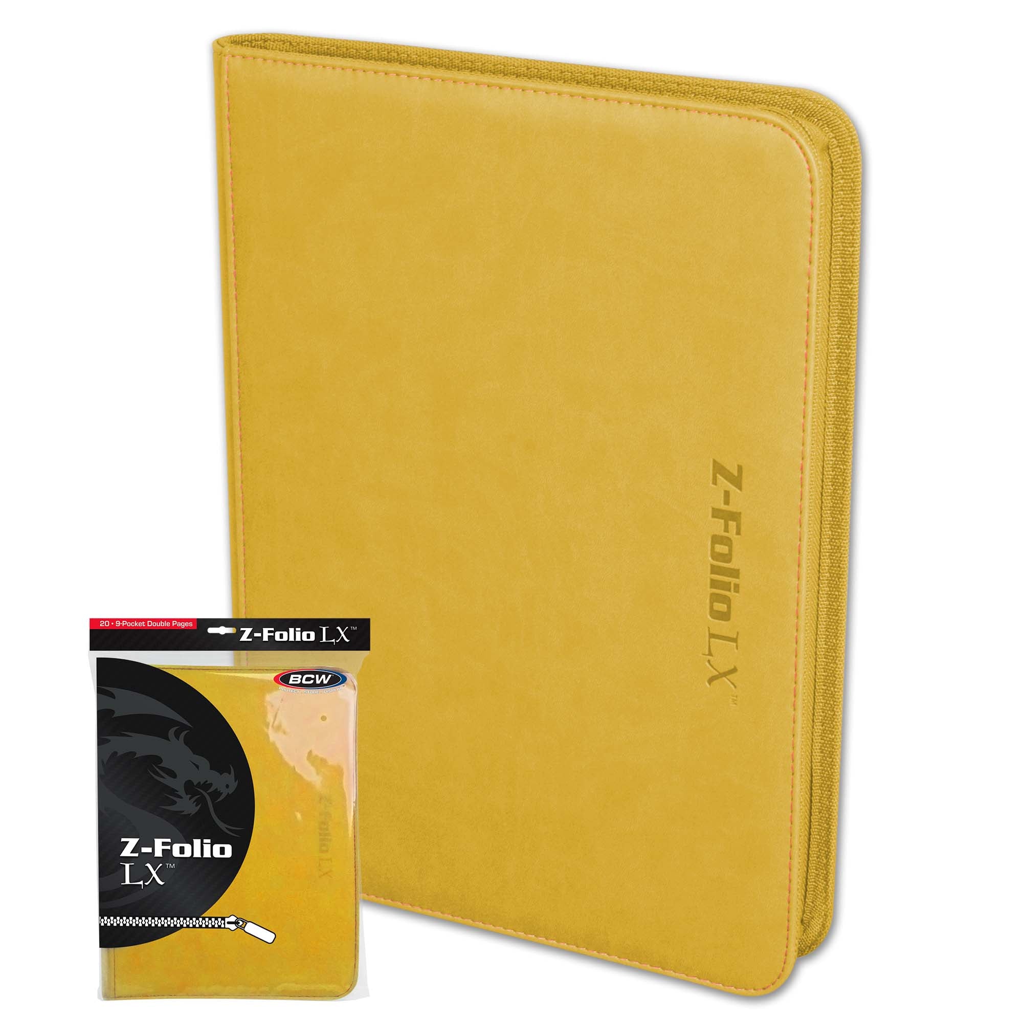 Z-Folio 9-Pocket Album - Yellow