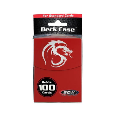 BCW Deck Case - Large - Red