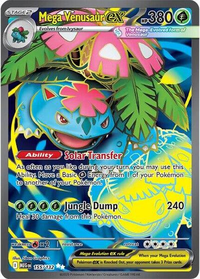 Mega Venusaur ex - 155 (ME01: Mega Evolution)