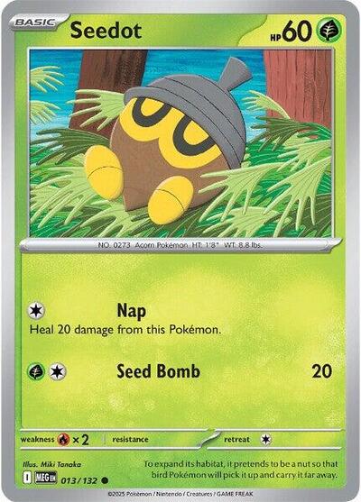 Seedot (ME01: Mega Evolution) Near Mint