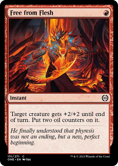 Free from Flesh (Phyrexia: All Will Be One) Near Mint Foil