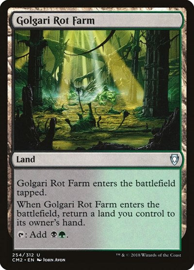 Golgari Rot Farm (Commander Anthology Volume II) Light Play