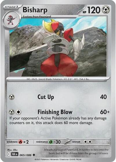 Bisharp (SV: Black Bolt) Near Mint