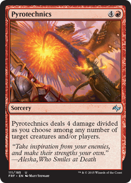 Pyrotechnics (Fate Reforged) Light Play Foil