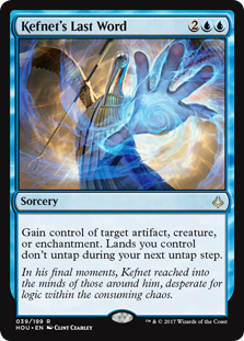 Kefnet's Last Word (Hour of Devastation) Light Play Foil