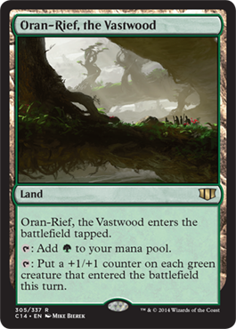 Oran-Rief, the Vastwood (Commander 2014 Edition) Light Play