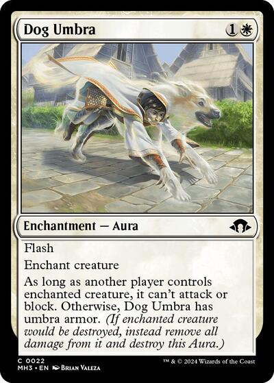 Dog Umbra (Modern Horizons 3) Light Play Foil