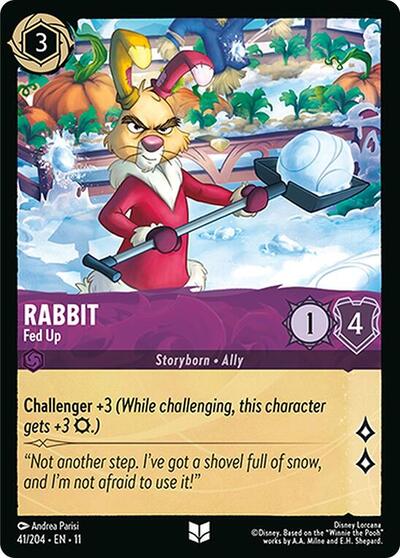 Rabbit - Fed Up (Winterspell) Near Mint