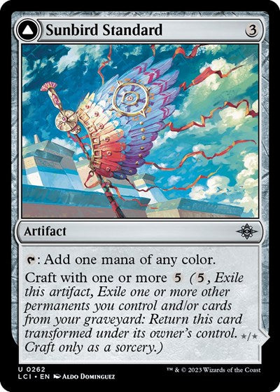 Sunbird Standard (The Lost Caverns of Ixalan) Near Mint Foil