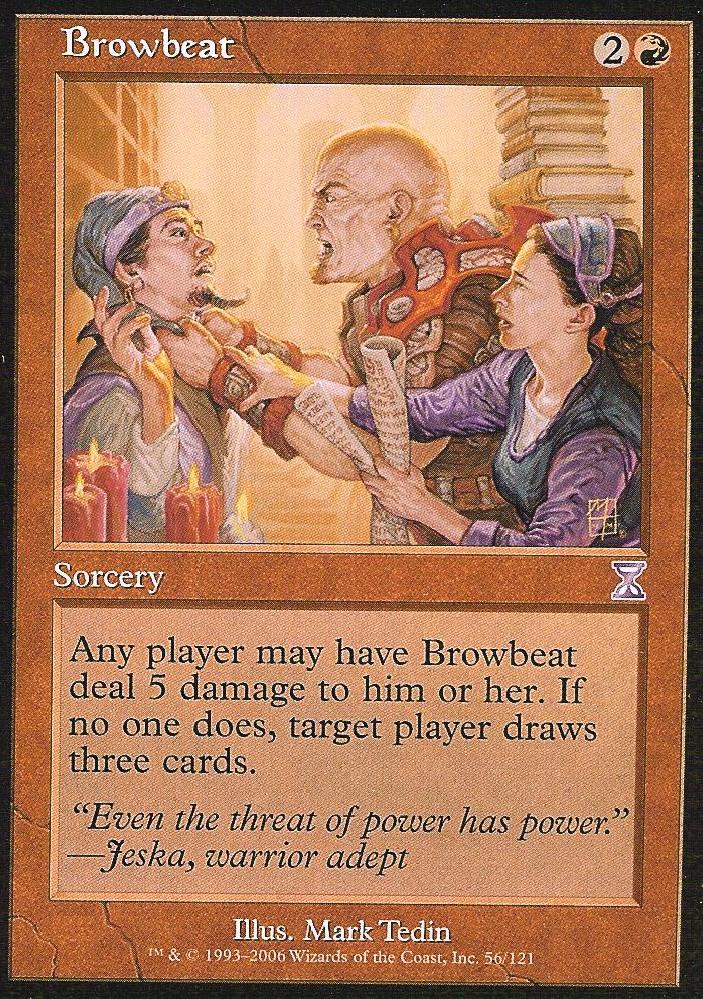 Browbeat (Time Spiral Time Shifted) Light Play