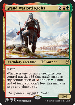 Grand Warlord Radha (Dominaria) Light Play