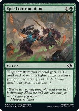 Epic Confrontation (The Brothers' War) Near Mint Foil