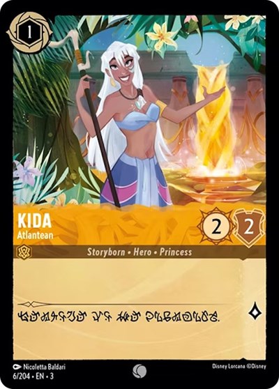 Kida - Atlantean (Into the Inklands) Near Mint