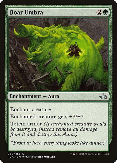 Boar Umbra (Planechase Anthology) Light Play