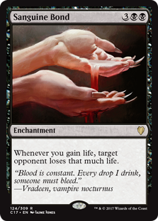 Sanguine Bond (Commander 2017) Light Play