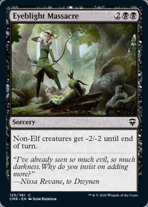 Eyeblight Massacre (Commander Legends) Near Mint Foil