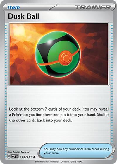 Dusk Ball (SV08: Surging Sparks) Near Mint Reverse Holofoil