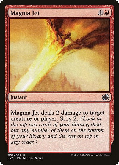 Magma Jet (Duel Decks: Anthology) Light Play