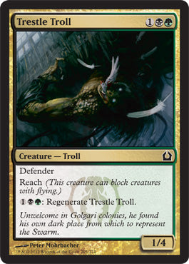 Trestle Troll (Return to Ravnica) Light Play