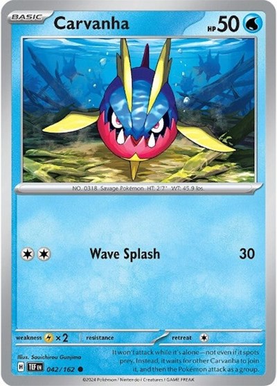 Carvanha (SV05: Temporal Forces) Near Mint