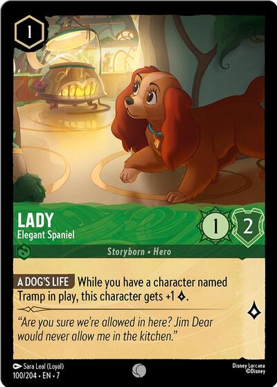 Lady - Elegant Spaniel (Archazia's Island) Near Mint