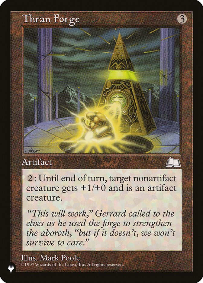 Thran Forge (The List) Light Play