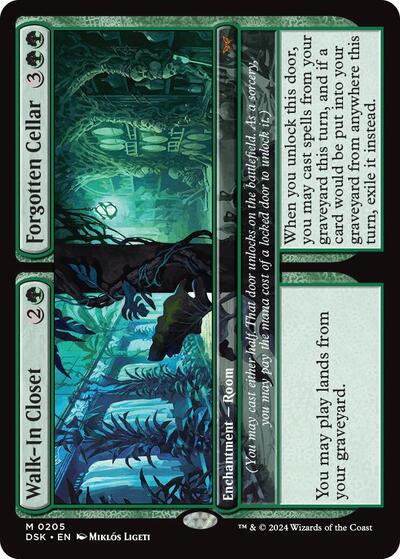 Walk-In Closet / Forgotten Cellar (Duskmourn: House of Horror) Near Mint