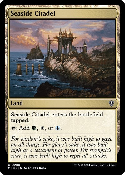 Seaside Citadel (Commander: Murders at Karlov Manor) Light Play