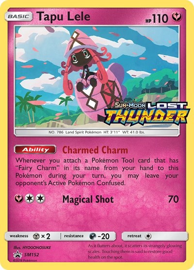 Tapu Lele - SM152 (Prerelease) (SM Promos)