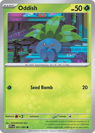 Oddish (ME02: Phantasmal Flames) Near Mint
