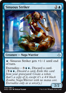 Sinuous Striker (Hour of Devastation) Light Play Foil