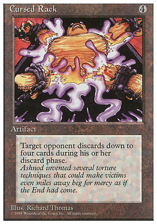 Cursed Rack (4th Edition) Light Play