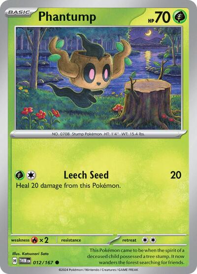 Phantump (SV06: Twilight Masquerade) Near Mint