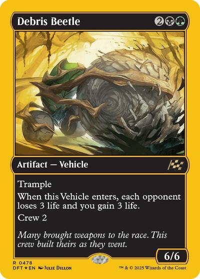 Debris Beetle (First-Place Foil) (Aetherdrift) Near Mint Foil