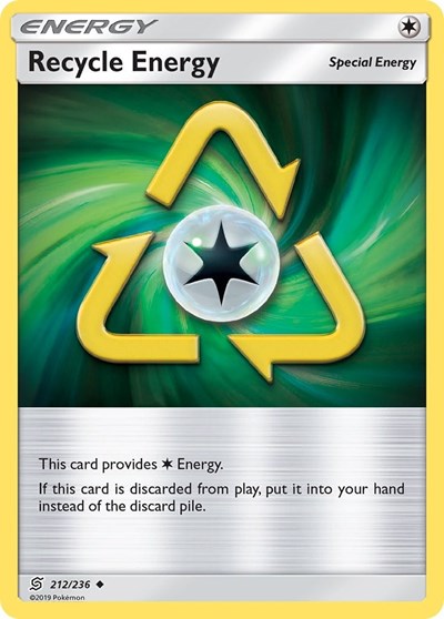 Recycle Energy (SM - Unified Minds) Near Mint Reverse Holofoil