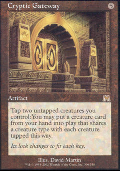 Cryptic Gateway (Onslaught) Light Play