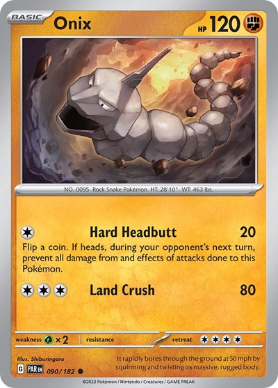Onix (Scarlet and Violet: Paradox Rift) Near Mint