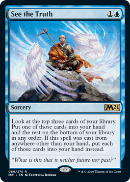 See the Truth (Magic 2021 Core Set) Near Mint