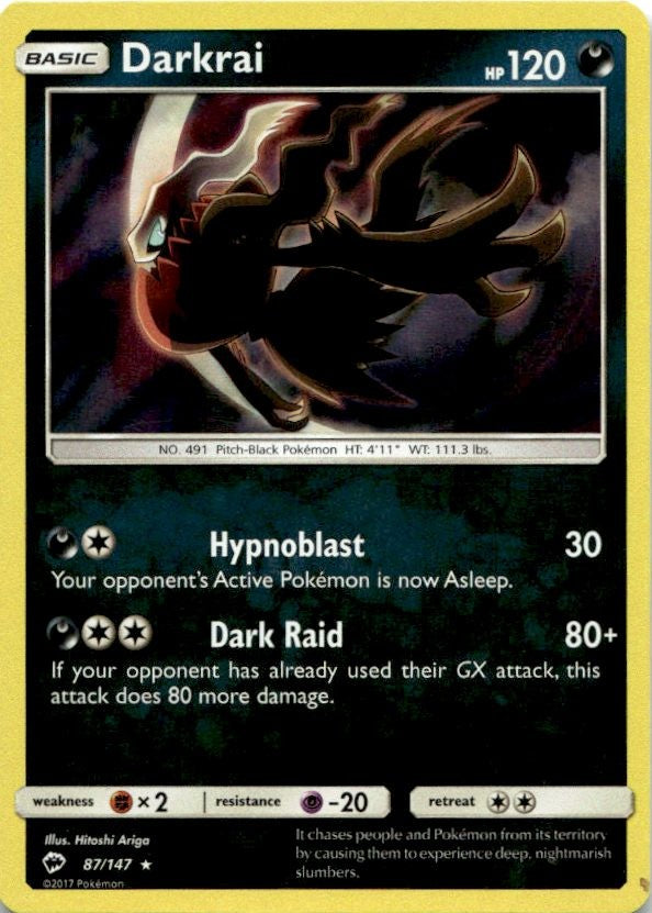 Darkrai | Lightly Played / English / Reverse Holofoil