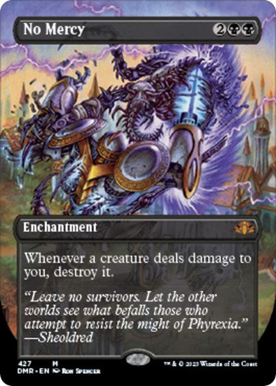 No Mercy (Borderless) (Dominaria Remastered) Near Mint