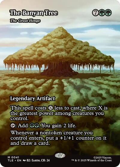 The Banyan Tree - The Great Henge (Borderless) (Avatar: The Last Airbender: Eternal-Legal) Near Mint