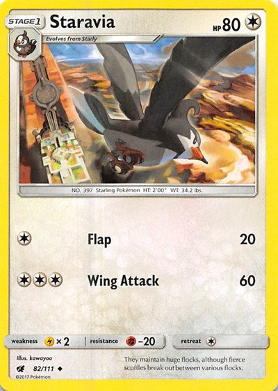Staravia (SM - Crimson Invasion) Near Mint