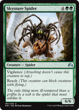 Skysnare Spider (Magic Origins) Light Play Foil