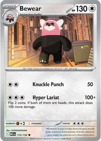 Bewear (ME01: Mega Evolution) Near Mint