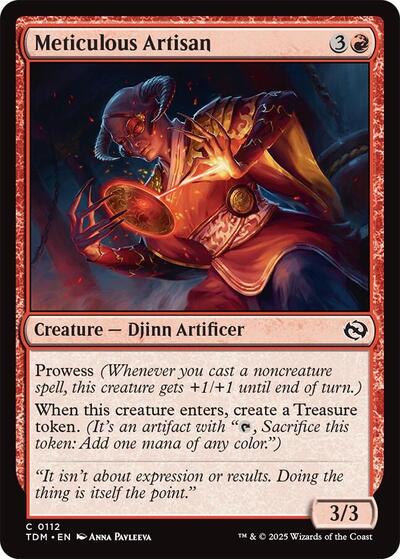 Meticulous Artisan (Tarkir: Dragonstorm) Near Mint Foil