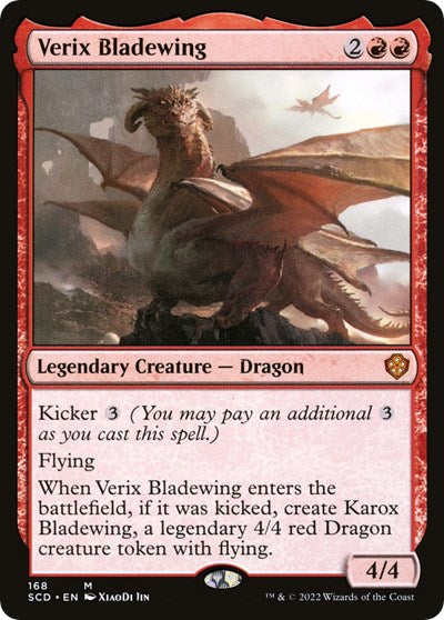 Verix Bladewing (Commander 2022 Starter Decks) Light Play