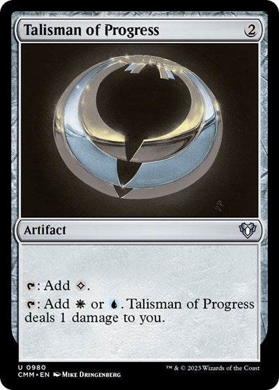 Talisman of Progress (Commander Masters) Light Play