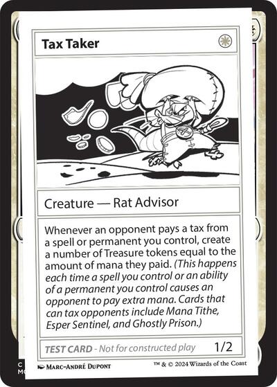 Tax Taker (Mystery Booster 2 Playtest Cards) Near Mint